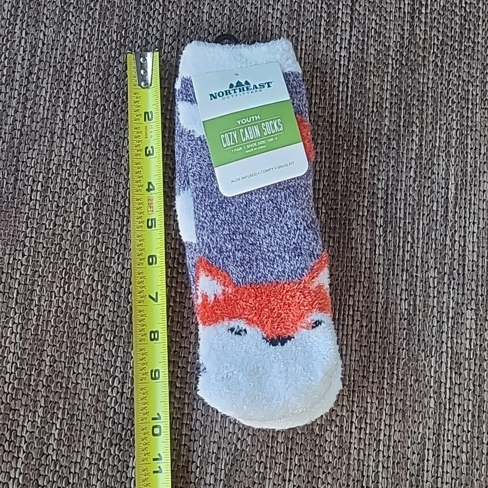 Northeast Outfitters Youth Fox Socks - Shoe Sz 10K-4 *Youth